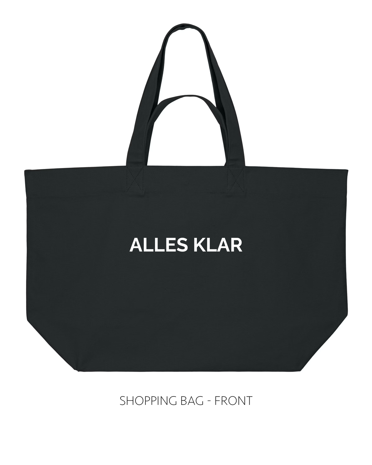 Alles Klar shopping bag