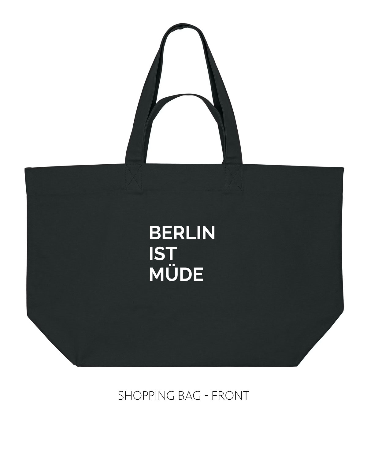 Berlin Mude shopping bag front
