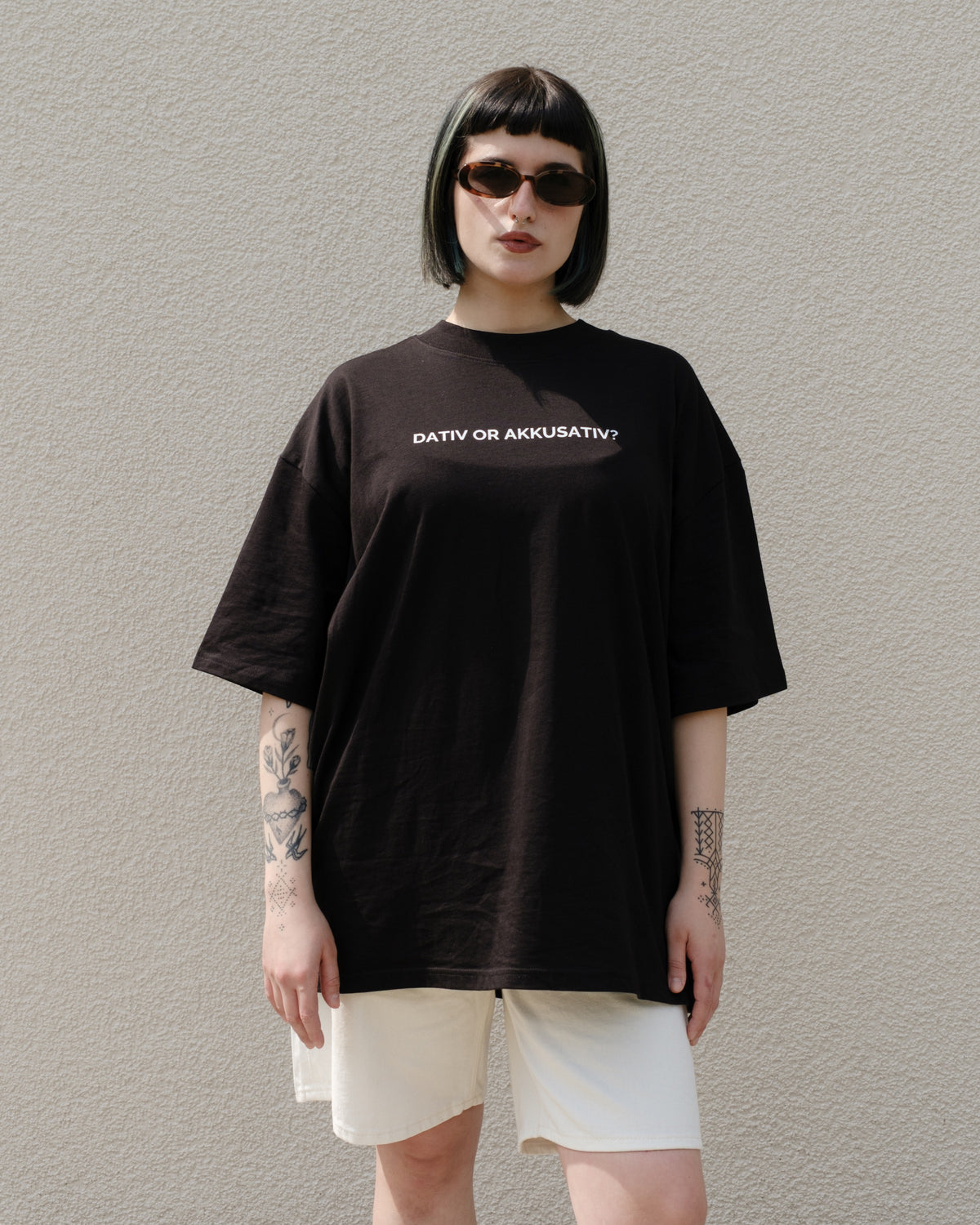 Dativ oder Akkusativ? — T-Shirt