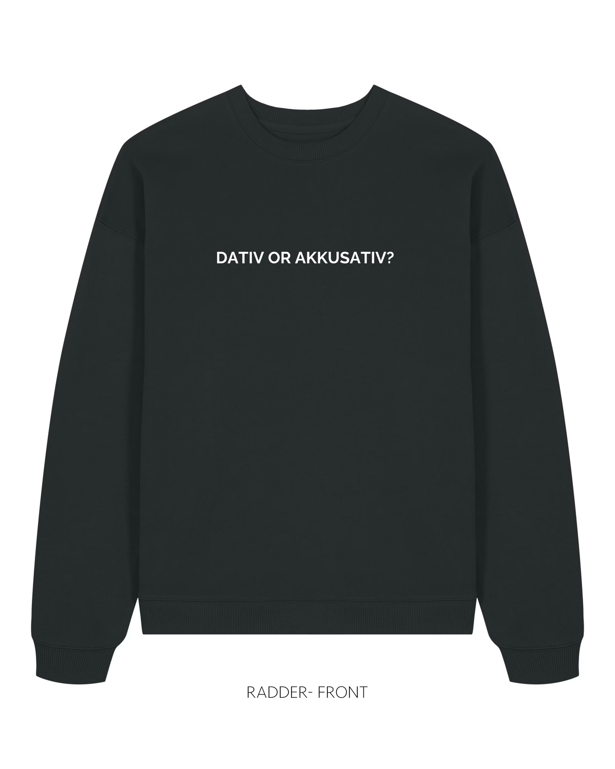 Dativ oder Akkusativ — Radder