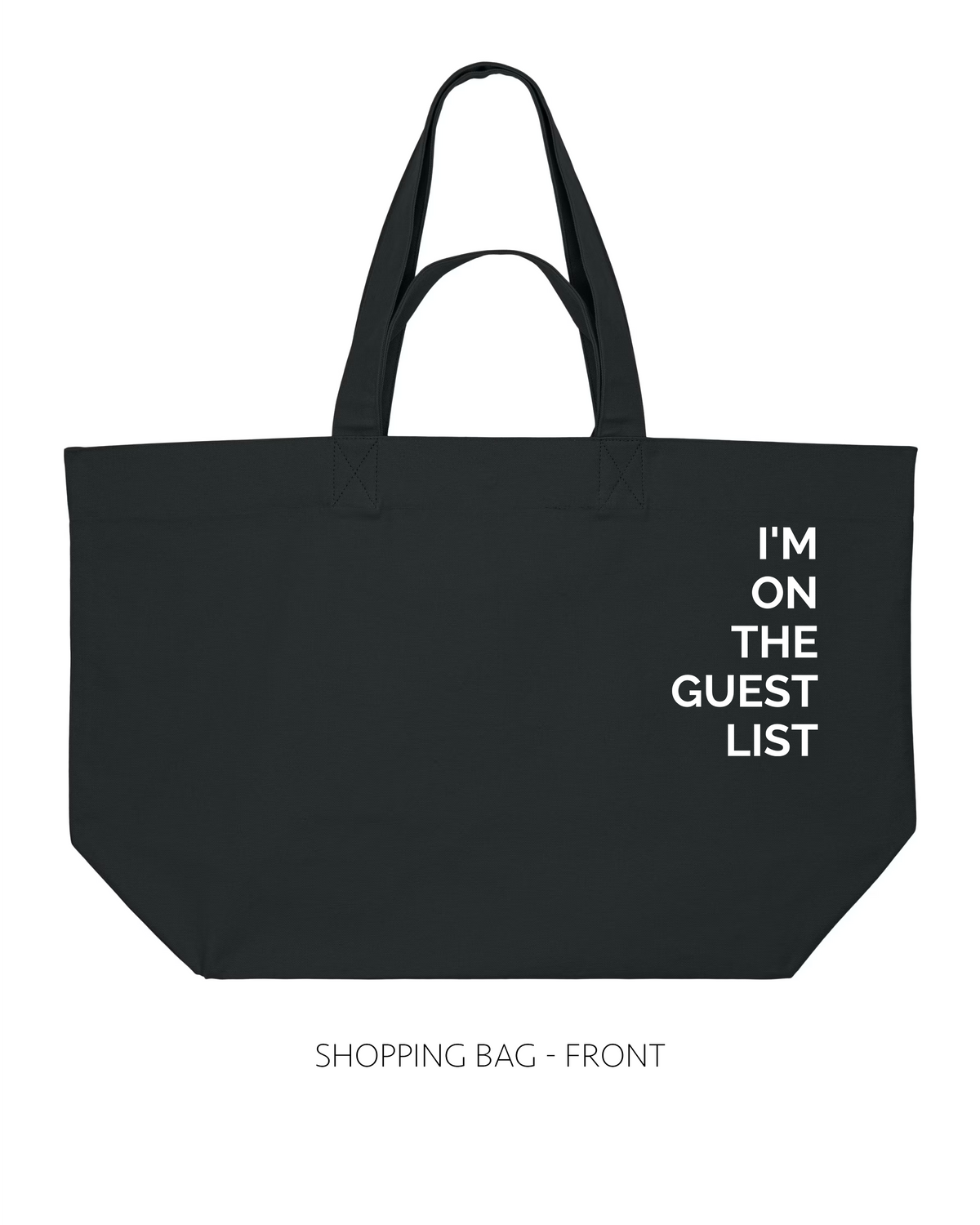 Guest List shopping bag
