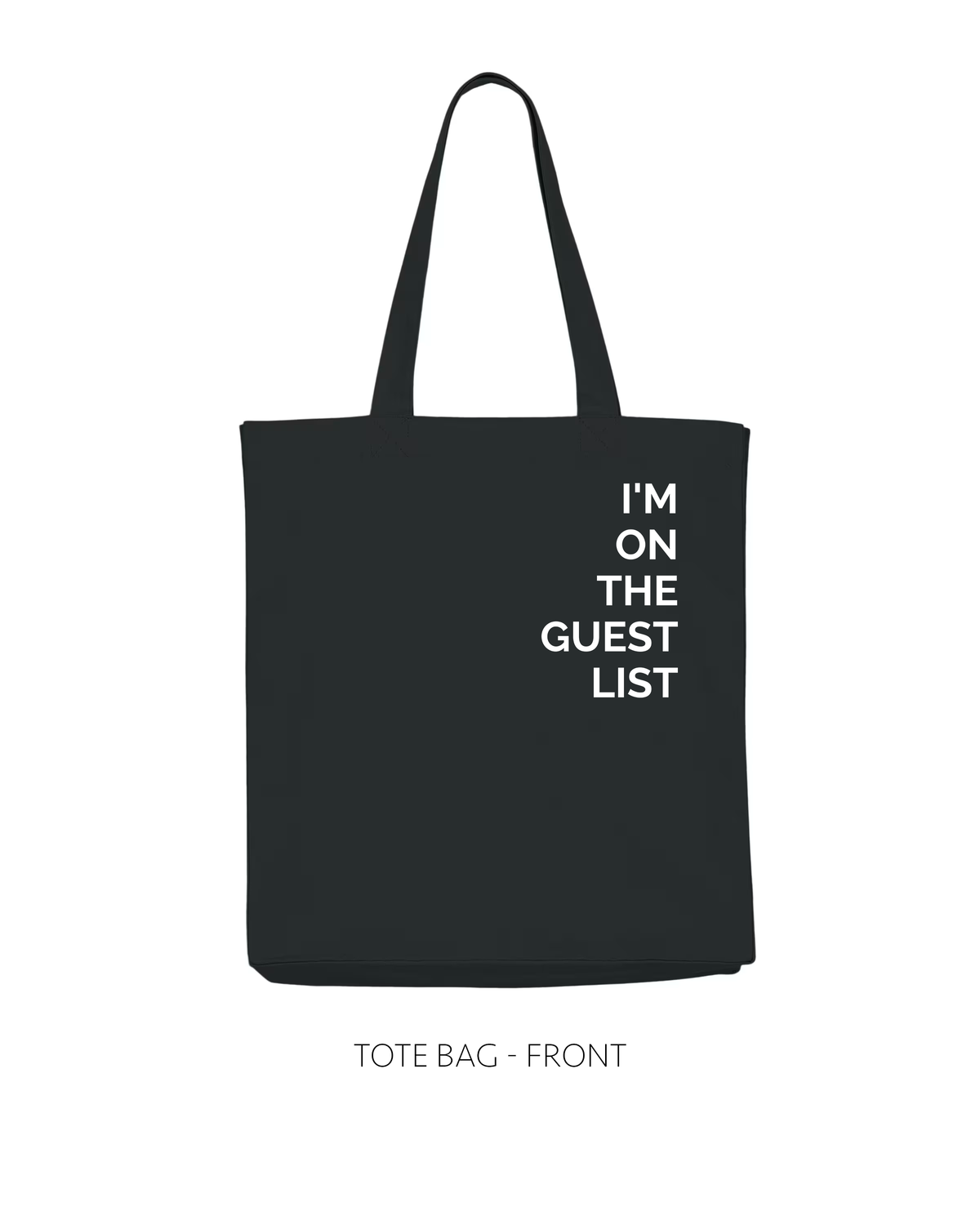 Guest List tote bag