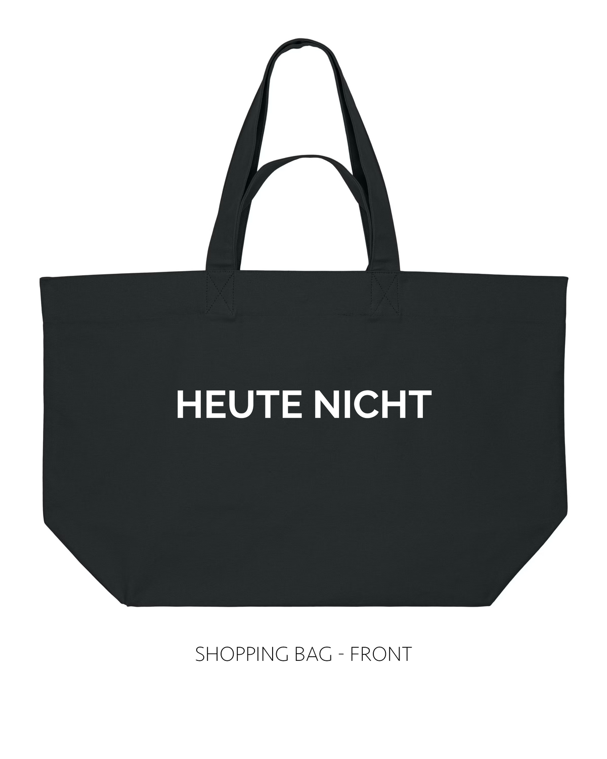 Heute Nicht shopping bag