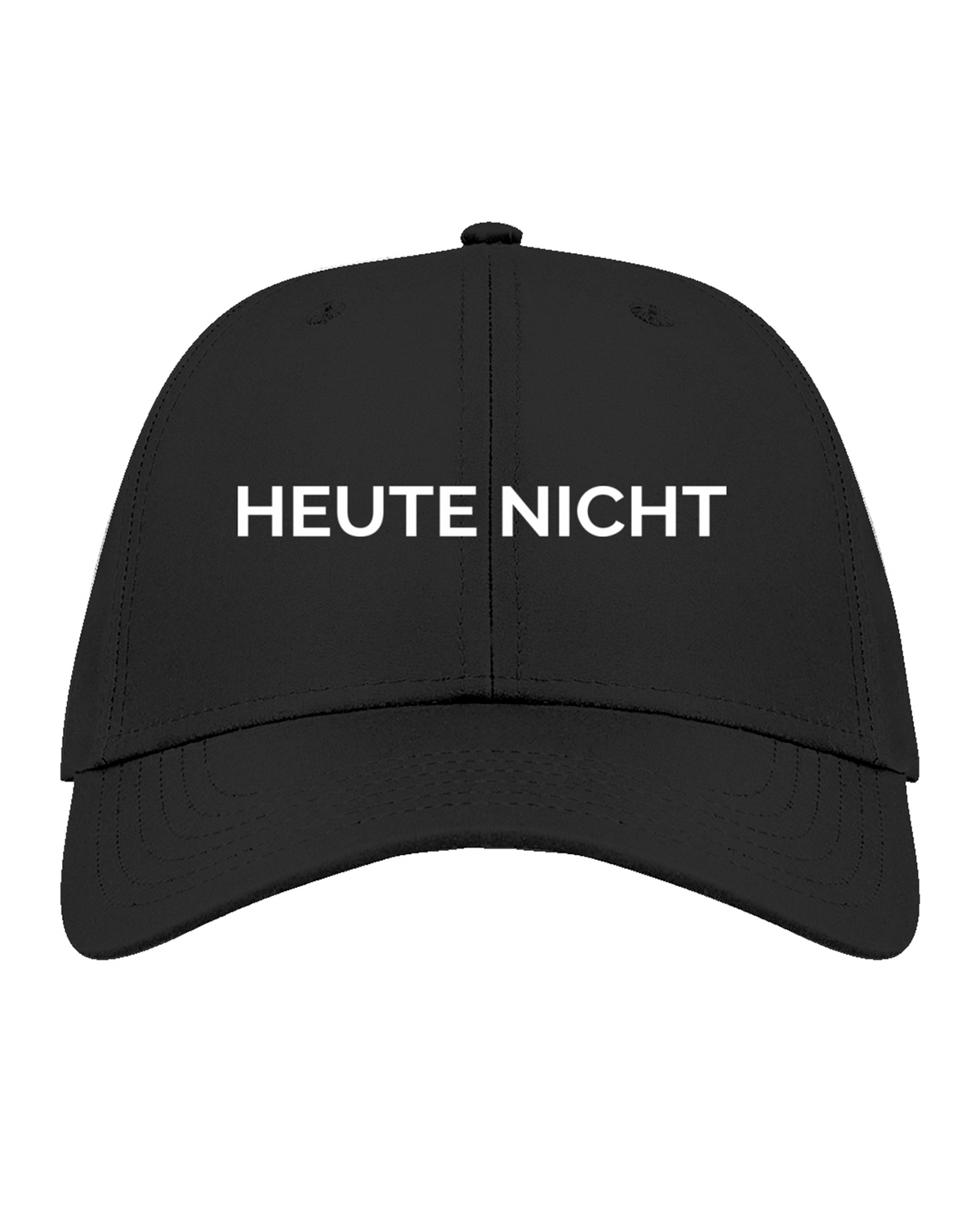 Heute nicht — Low profile cap mockup