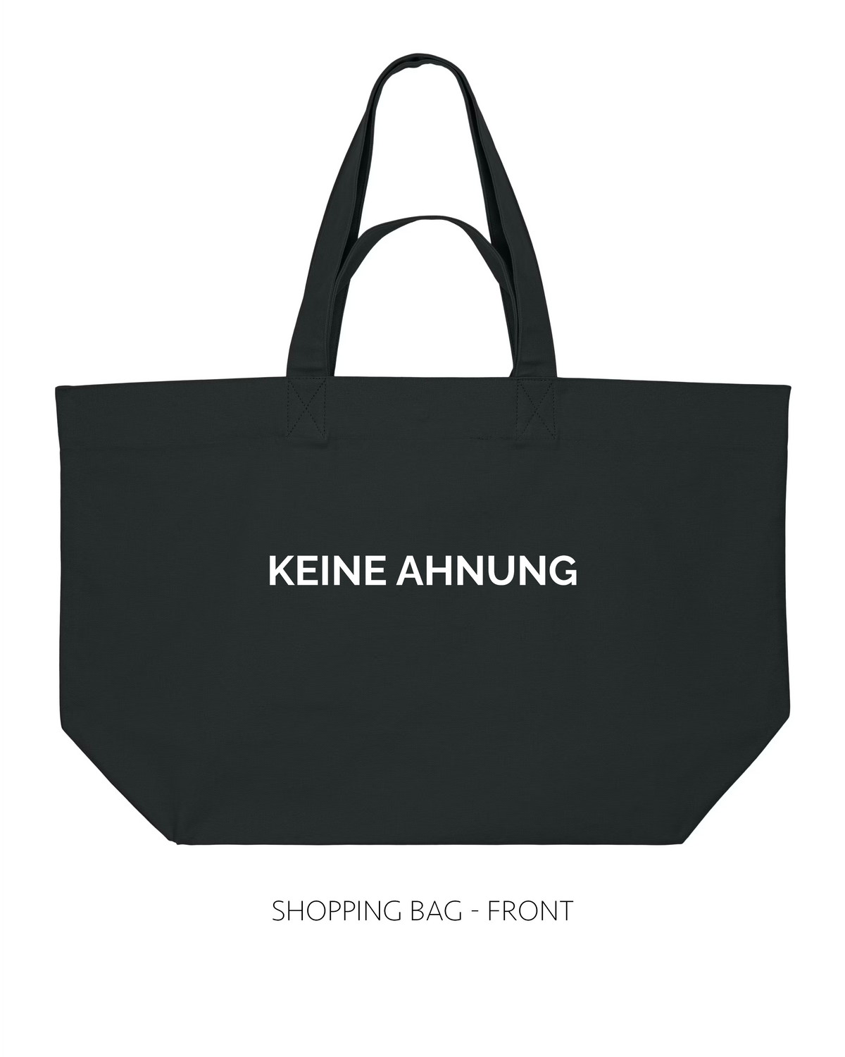 Keine Ahnung shopping bag