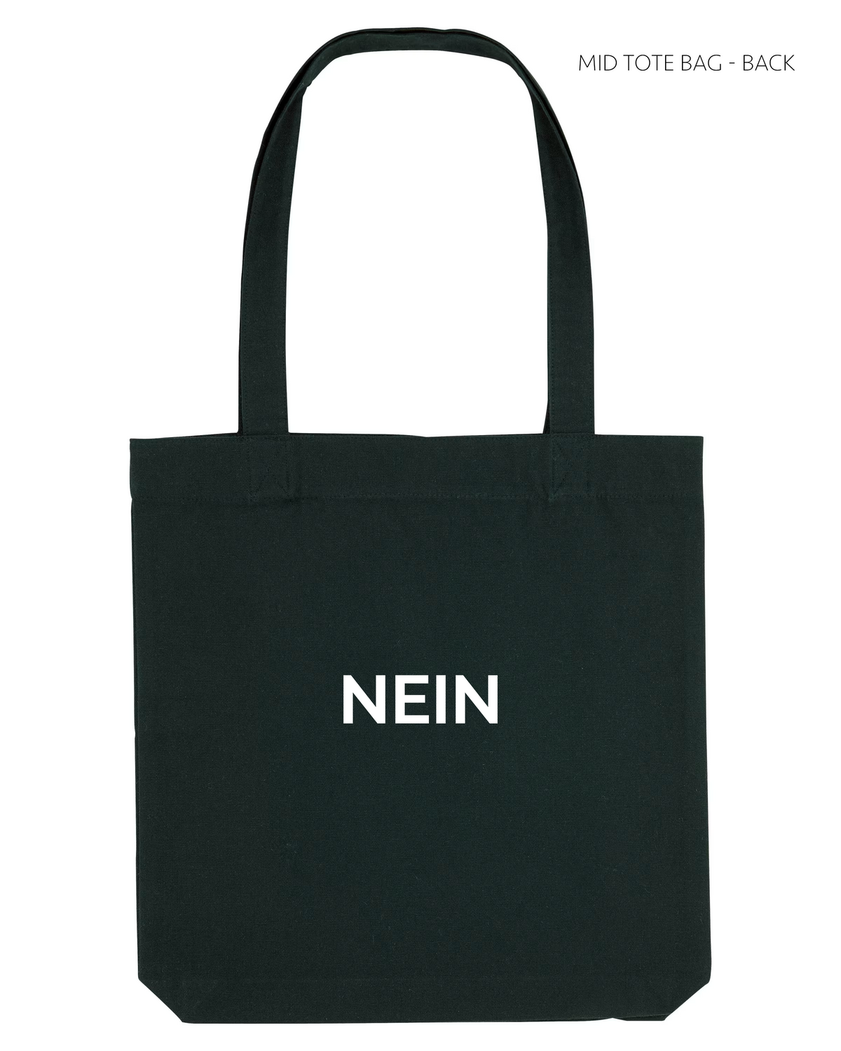 Nein mid tote bag