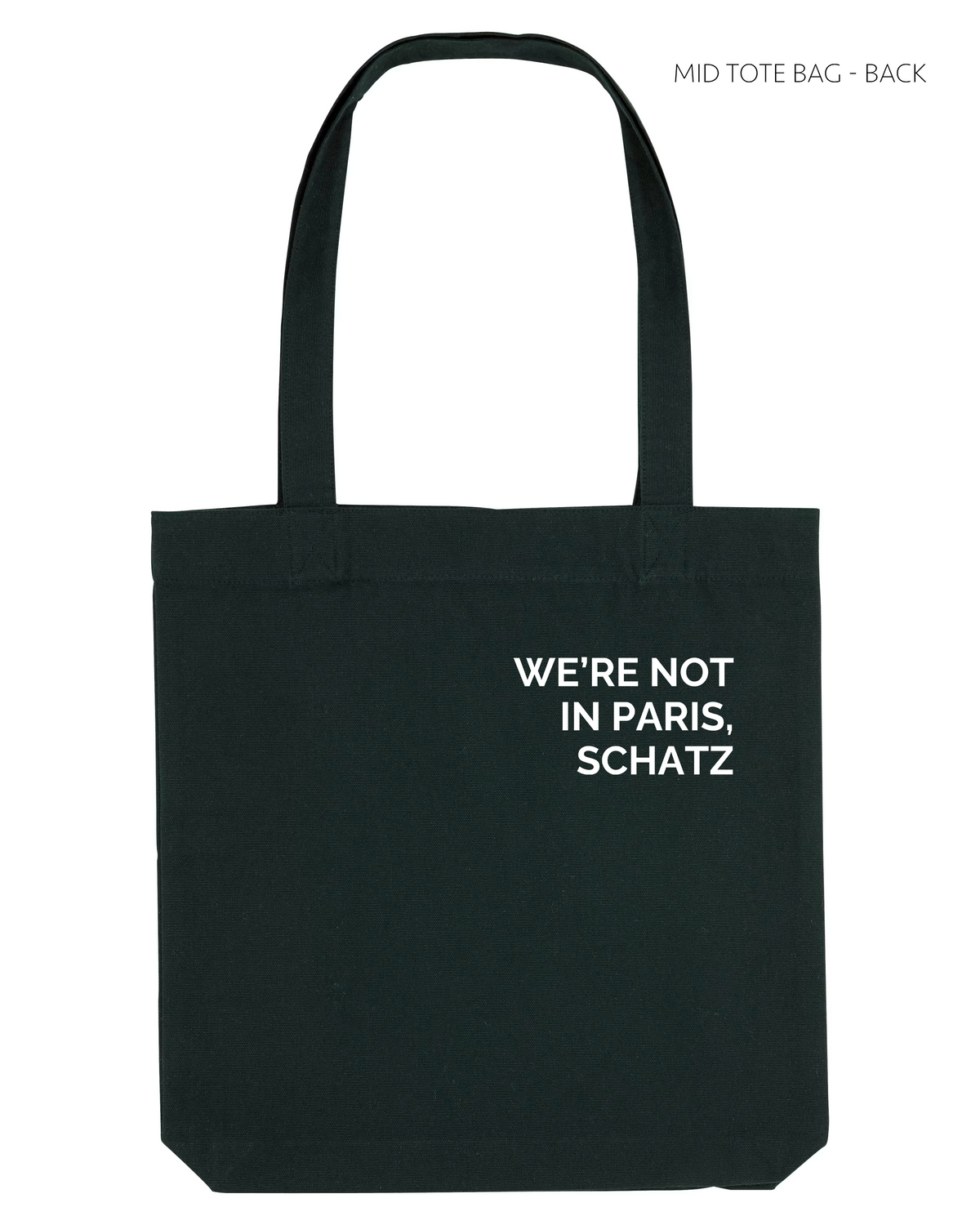 Not in Paris mid tote bag