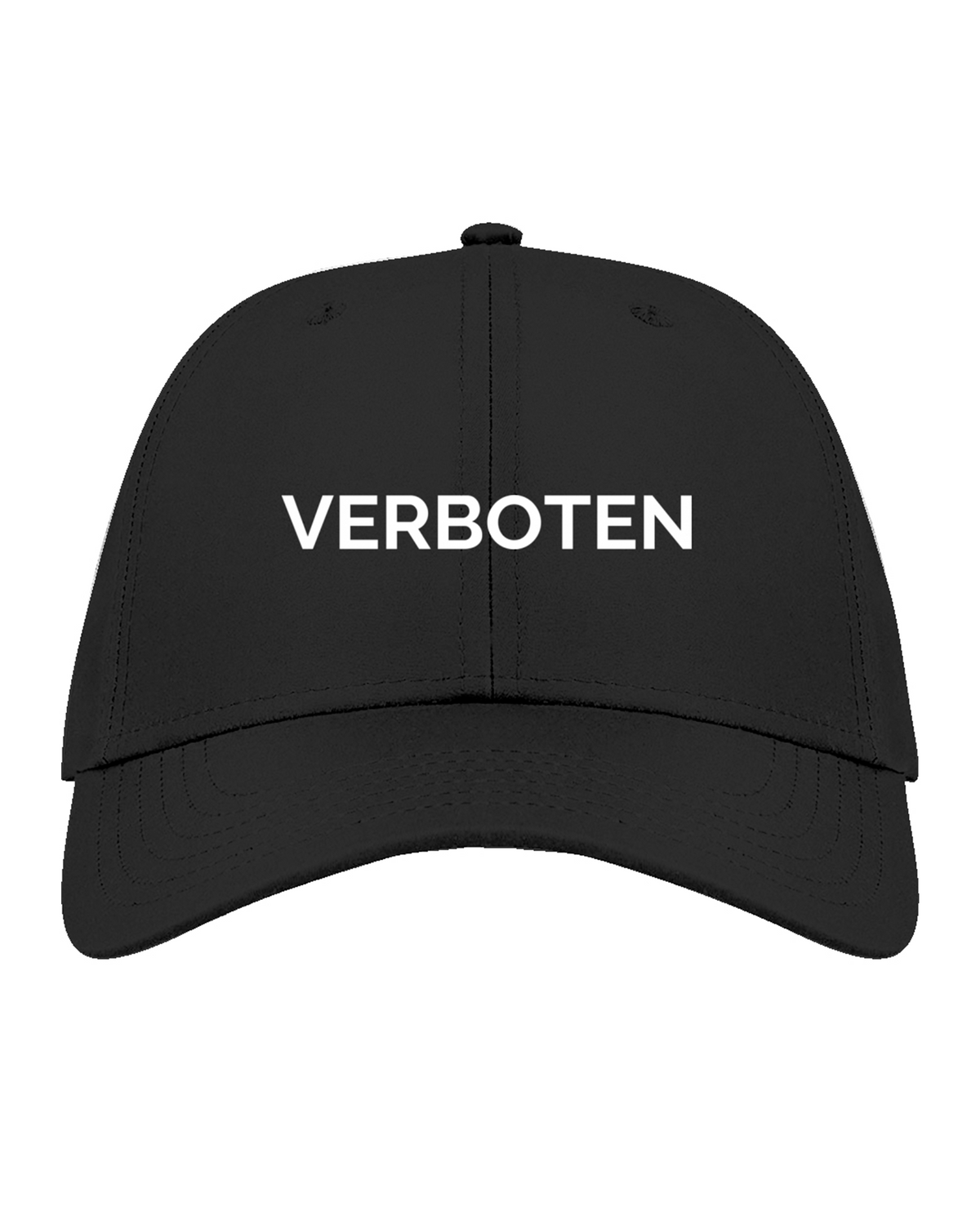 Verboten — Low profile cap mockup
