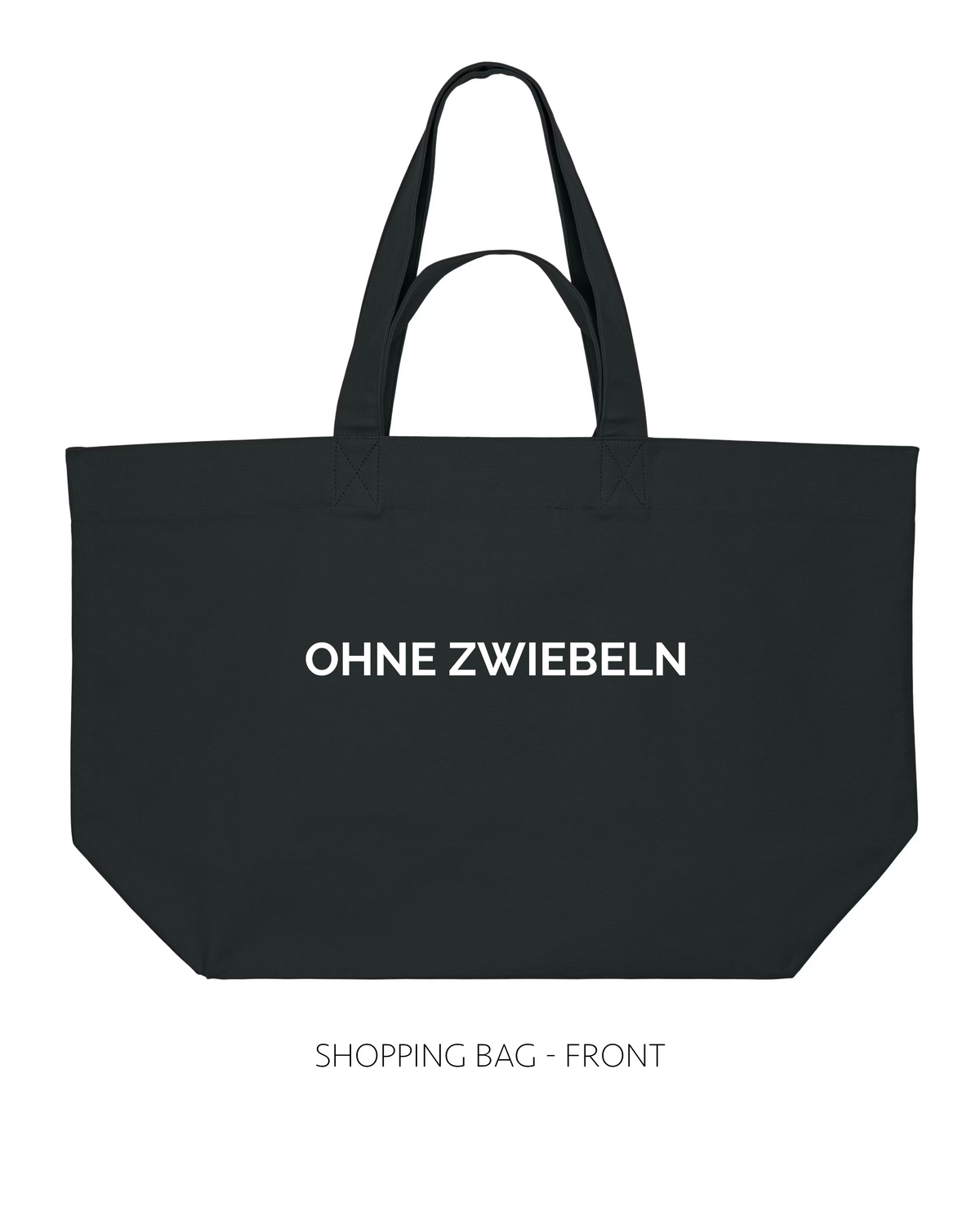 Zwiebeln shopping bag front